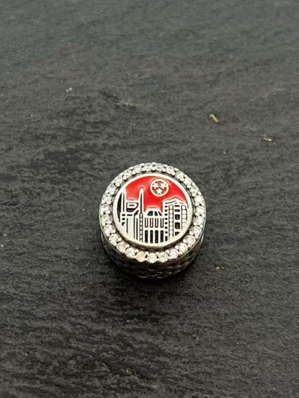 Pandora Nashville Music City Bead Charm Sterling Silver Jewelry
